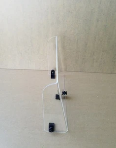 LOW PROFILE SIDE/CENTER CONSOLE WINDSHIELD 20" CLEAR - Foto 1 di 3