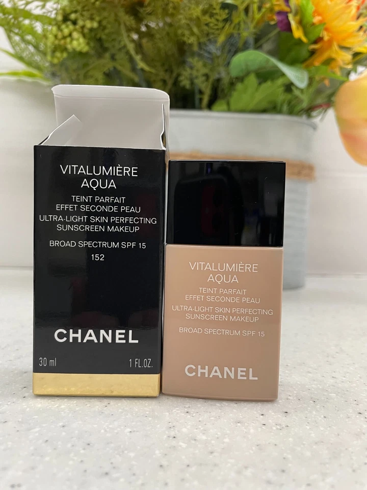 CHANEL VITALUMIERE AQUA Ultra-Light Skin Perfecting Sunscreen (You Pick) NIB - Image 1 of 3