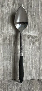 Ekco Eterna EKS5 Manico in legno nero danese MCM cucchiaino da dessert/tè - Foto 1 di 6