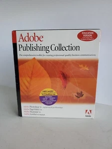 Adobe Publishing Collection Education Version Photoshop Pagemaker Illustrator 99 - Picture 1 of 8