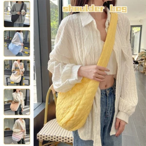 Women Big Capacity Plush Harajuku College Crossbody Shoulder Bags Tote Cloud Bag - Picture 1 of 42