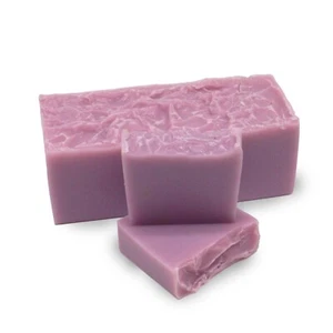 Lavender & Coconut Handmade Soap Loaf 1.3kg - Whole Large Block Slices - Picture 1 of 4