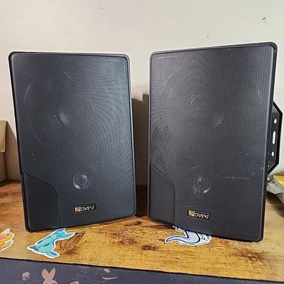 Altavoces interiores/exteriores Advent Marbl - negros Foto 1 de 4