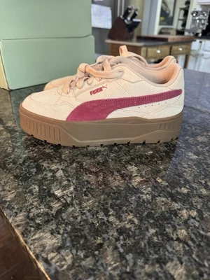 Mujer Puma Karmen II Idol SE Rosa Cuarzo/Puerto Talla 9.5 Reino Unido 7 Zapatos, Tenis Foto 1 de 4