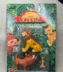 NUEVO 1994 El Rey León Carder 4 figuras de acción Disney por Mattel 250776G - Imagen 1 de 8