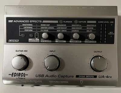 Roland Edirol UA-4FX USB Audio Input Interface - Bild 1 von 3