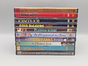 10 DVD Lot Vintage Classic Film Drama Musical Bob Hope Old Hollywood Obscure - Picture 1 of 11