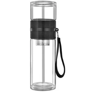 Tea Brewer for Loose Glass Bottle Brewing Cup Infuser Water Bottles - Picture 1 of 6