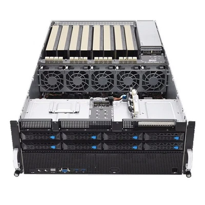 ASUS ESC8000A-E11 8GPU Server With 2X AMD EPYC 7543 CPU /1T RAM/4X RTX 4090 48GB - Image 1 of 4