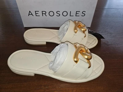 Aerosoles - Para mujer - Cadena grande - Zapatilla deslizante Cáscara de huevo 106 - Talla: 7,5 W Foto 1 de 4