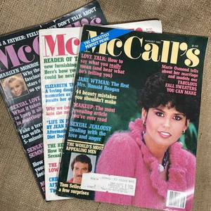Vintage 1982, McCall's Magazine - Jul, Aug, & Sep, Lot of 3 - Picture 1 of 14