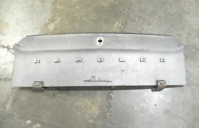 ВИНТАЖНЫЙ 1960-62 AMC RAMBLER CROSS COUNTRY DELUXE ЗАДНИЕ ВОРОТА ЗАДНИЙ ЛЮК ПОДЕРЖАННЫЙ  - Изображение 1 из 4