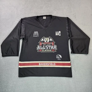 2011 Bakersfield Condors Shirt Mens Large Black 3/4 Sleeve ECHL Allstars Classic - Picture 1 of 17