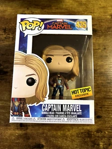 Funko Pop #435 Captain Marvel Hot Topic Exclusive - Picture 1 of 5