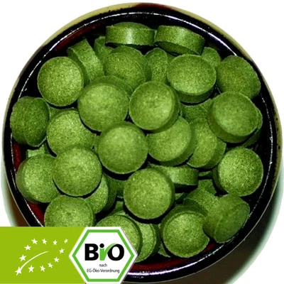 BIENENSCHWARMMM 500 g Bio Gerstengras Presslinge / Tabletten