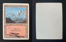 MTG Revised Mountain Artist Proof Signed by Douglas Shuler | AP