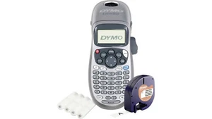 DYMO LT-100H LetraTag 2142279 silver silber grau Etiketten Label Gerät + 4AA NEU - Bild 1 von 2