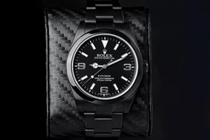 Rolex Explorer 214270 Black PVD/DLC Coated Stainless Steel Watch - Picture 1 of 9