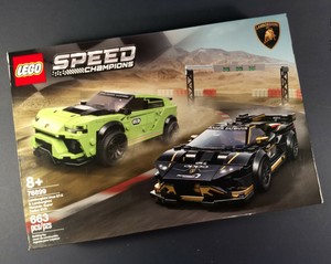 Lego Speed Champions 76899 - 2 Lamborghini Racing Cars New in Sealed Box