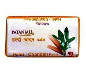 Patanjali Herbal Divya Haldi Chandan Soap 75 gm - Picture 1 of 1