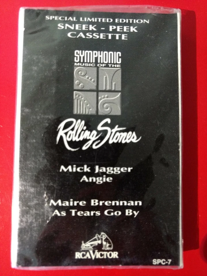Brand New Rolling Stones Limited Edition Sneek-Peek Cassette - Image 1 of 2