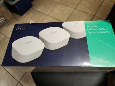 eero mesh (3rd Generation) Wi-Fi Router/Extender - Pack of 3 Sealed - Image 1 of 4
