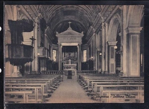 Cartolina Cicognara Interno Chiesa CH17 - Picture 1 of 1
