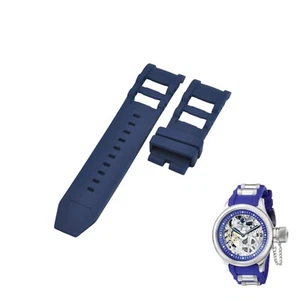 Russian Diver 1089 26mm Blue Rubber Watch Strap For Invicta - Picture 1 of 7