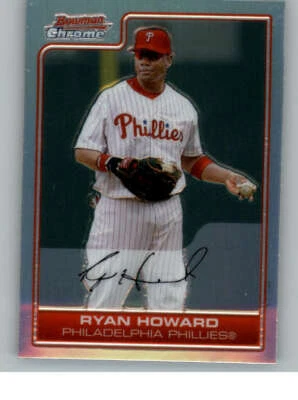 2006 Bowman Chrome Refractors #57 Ryan Howard (ref 138192) - Image 1 of 2