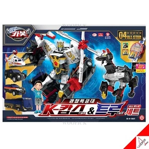 Hello Carbot ALL-STAR K-COPS & TRUE SWAT Set Transformer Robot Figure Toy 2024 - Picture 1 of 7