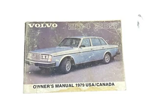 Volvo 264 1979/265 manual del propietario Volvo EE. UU./Canadá - Imagen 1 de 1