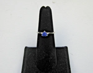 Sterling Silver Tanzanite Ring Size 6 (#52) - Picture 1 of 3