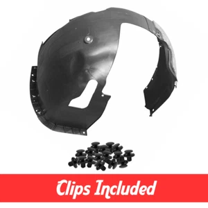 Front Right Passenger Side Fender Liner w/ Clips For 2019-2020 Elantra HY1249177 - Picture 1 of 3