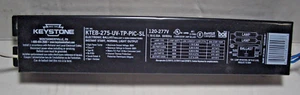KEYSTONE KTEB-275-UV-TP-PIC-SL 2-BULB BALLAST F96T12,F72T12,F48T12 NEW - Afbeelding 1 van 4