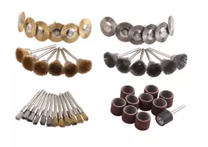Wire Cup Mix Brush Set Stainless Steel 47pcs for Dremel Rotary Tools Accessories - Picture 1 of 6