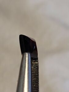 12 Faceted Back Smooth Top Orissa Garnet Square Shape 8x8 MM A + Quality