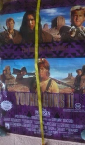Young Guns 2 Movie Poster.Large .Emillo Estevez.Lou Diamond. Cameo Jon Bon Jovi - Picture 1 of 8