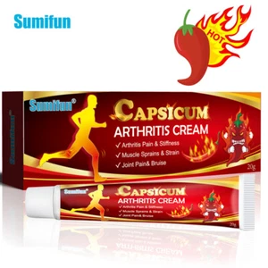 Sumifun Capsicum Arthritis Cream Hot Rheumatoid Arthritis Joint Knee Pain Relief - Picture 1 of 10