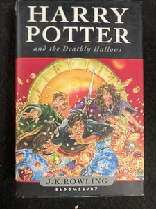 HARRY POTTER and the Deathly Hallows J.K. ROWLING FIRST EDITION - Picture 1 of 16