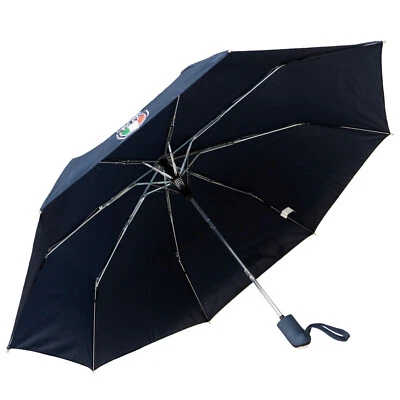 Ombrello Automatico Tascabile Blu Olimpic Italia Team Cortina 2026 con Fodero - Immagine 1 di 3