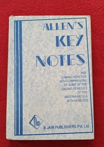 Allen's Keynotes & Characteristics with Comparisons by H. C. Allen. Homoeopathy. - Picture 1 of 2