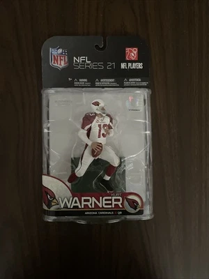 Figura McFarlane Serie 21 2009 Kurt Warner Arizona Cardinals exclusiva nueva Foto 1 de 4