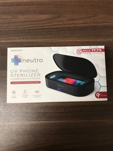 Neutro UV Phone Sterilizer Plus Wireless Charger Features 3 Minute Brand New 7E - Picture 1 of 1