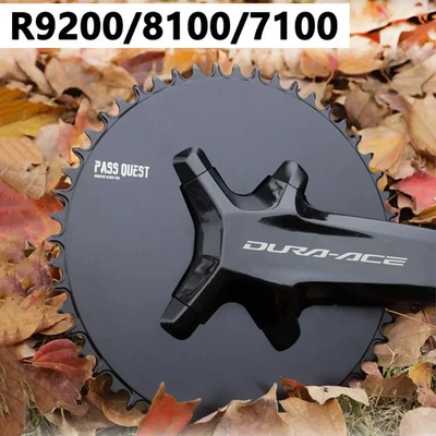 Plato de bicicleta de carretera 110BCD PASS QUEST para R9200 R8100 R7100 Dura Ace Foto 1 de 4