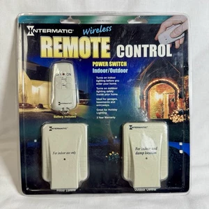SEALED 272567 Intermatic Wireless Remote Control Power Switch Indoor Outdoor - Picture 1 of 2