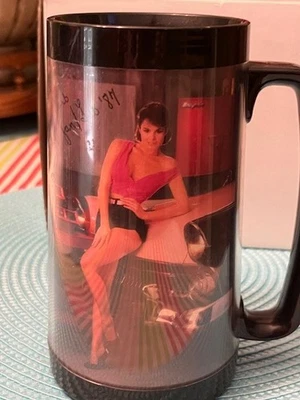 Caneca Vintage 1987 SNAP-ON Tools Thermo-Serve LG- "Barb-Jan & Feb '87" - Imagem 1 de 2