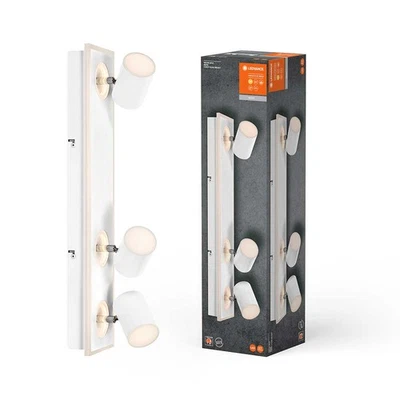 LEDVANCE LED ceiling light wall lamp decor 3spot Mars white 41W 4440lm warm white swivel