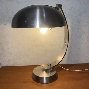 Tischlampe Ministerial 50er Jahre Vintage Mid-Century Stil - Bild 1 von 8