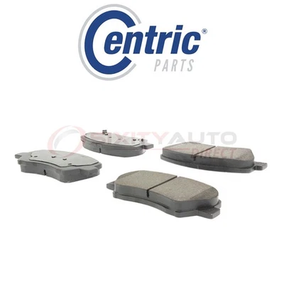 Centric Semi Metallic Brake Pads w Shim for 2010 Kia Soul 1.6L L4 - Disc Kit oq - Image 1 of 4