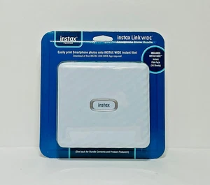 Nueva impresora ancha para teléfono inteligente Fujifilm Instax Link + paquete de película instantánea (10 hojas) - Imagen 1 de 1